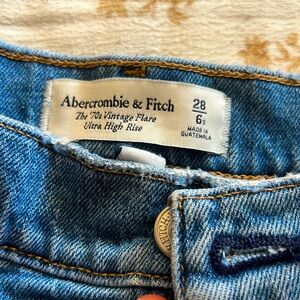 70s flare jeans Abercrombie